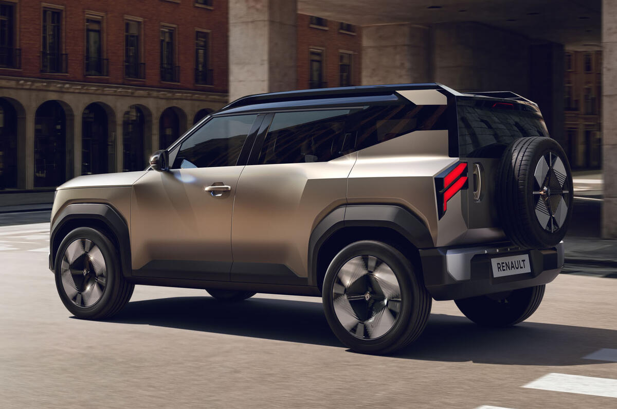 Renault Bridger rear 3 4