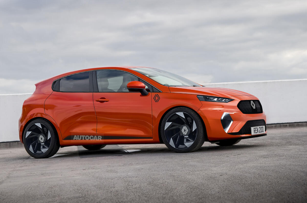 renault clio render 2025 orange