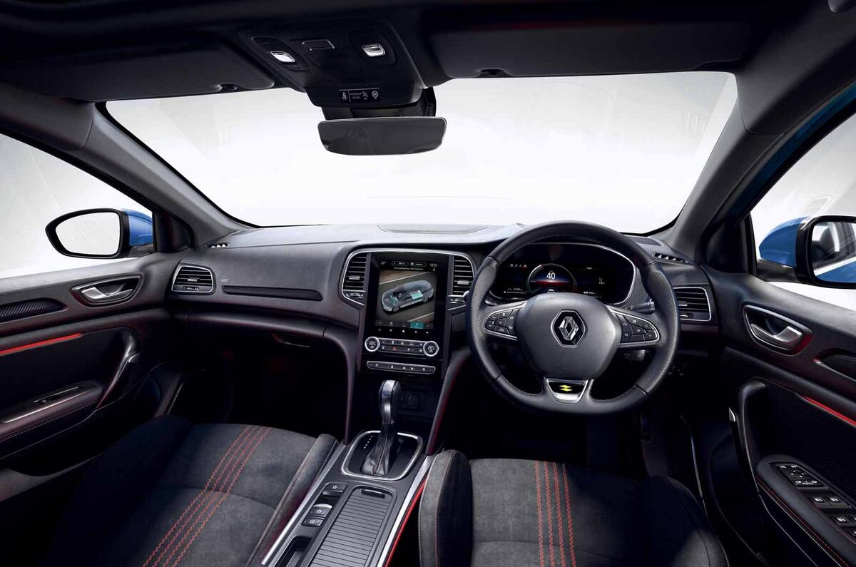 Renault Megane facelift interior Renault Megane facelift interior