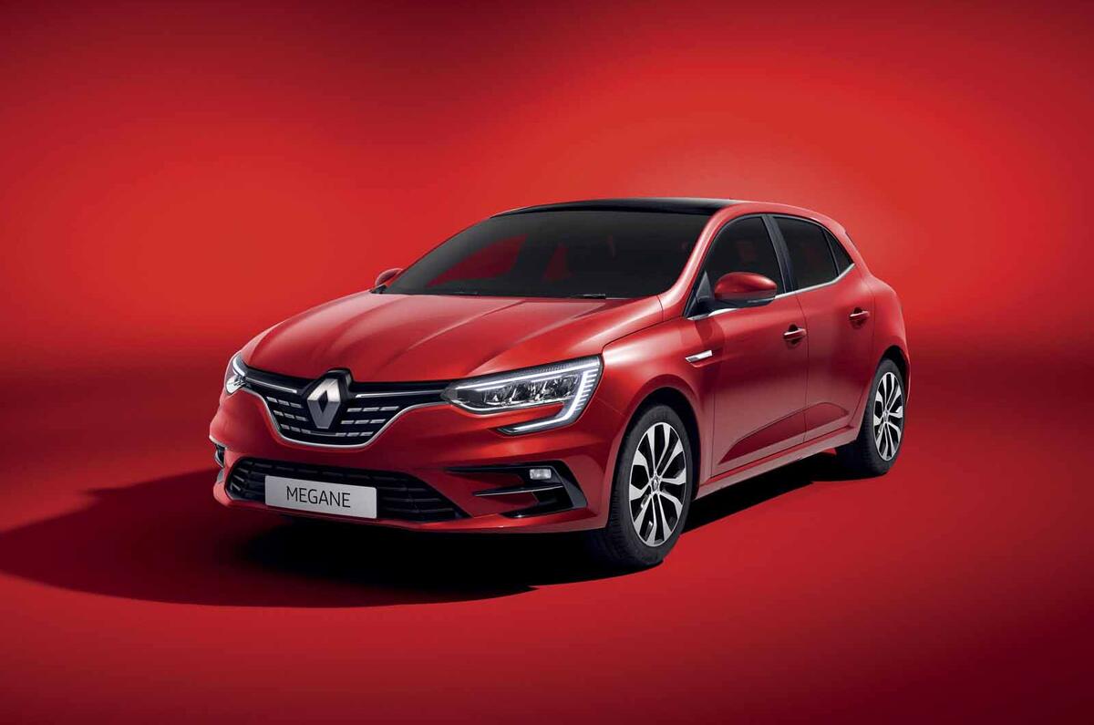 Renault Megane facelift red