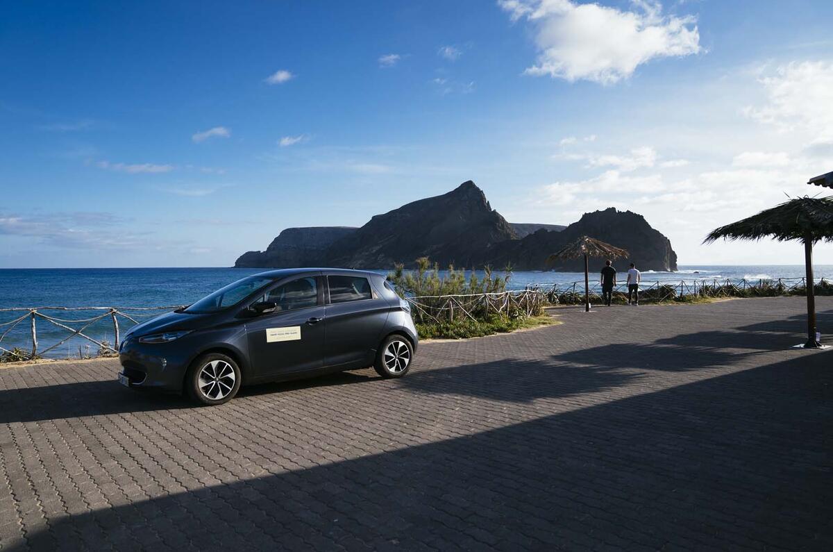 Porto Santo's EV infrastructure