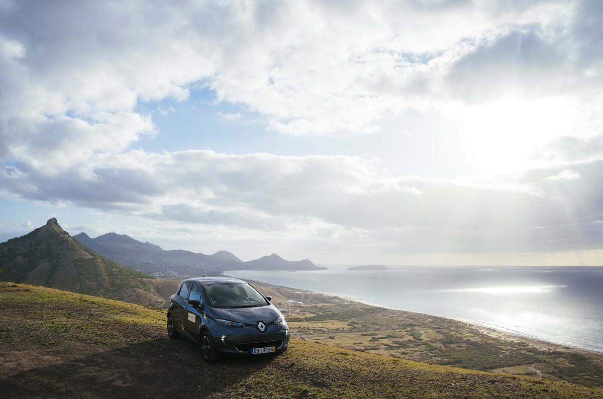 Porto Santo's EV infrastructure