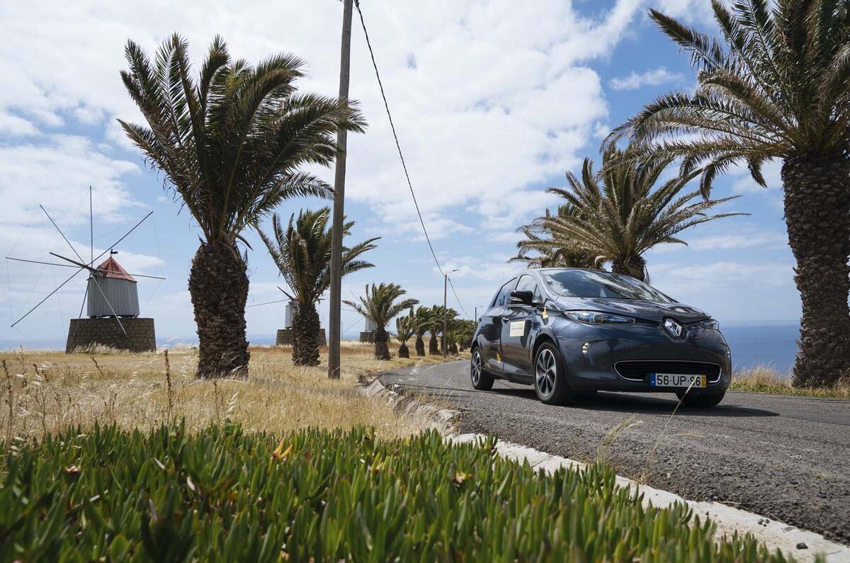 Porto Santo's EV infrastructure