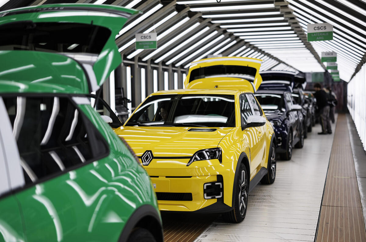Renault production line