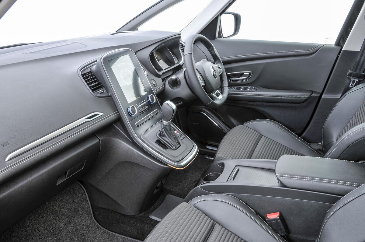 Renault Scenic interior front Renault Scenic interior front