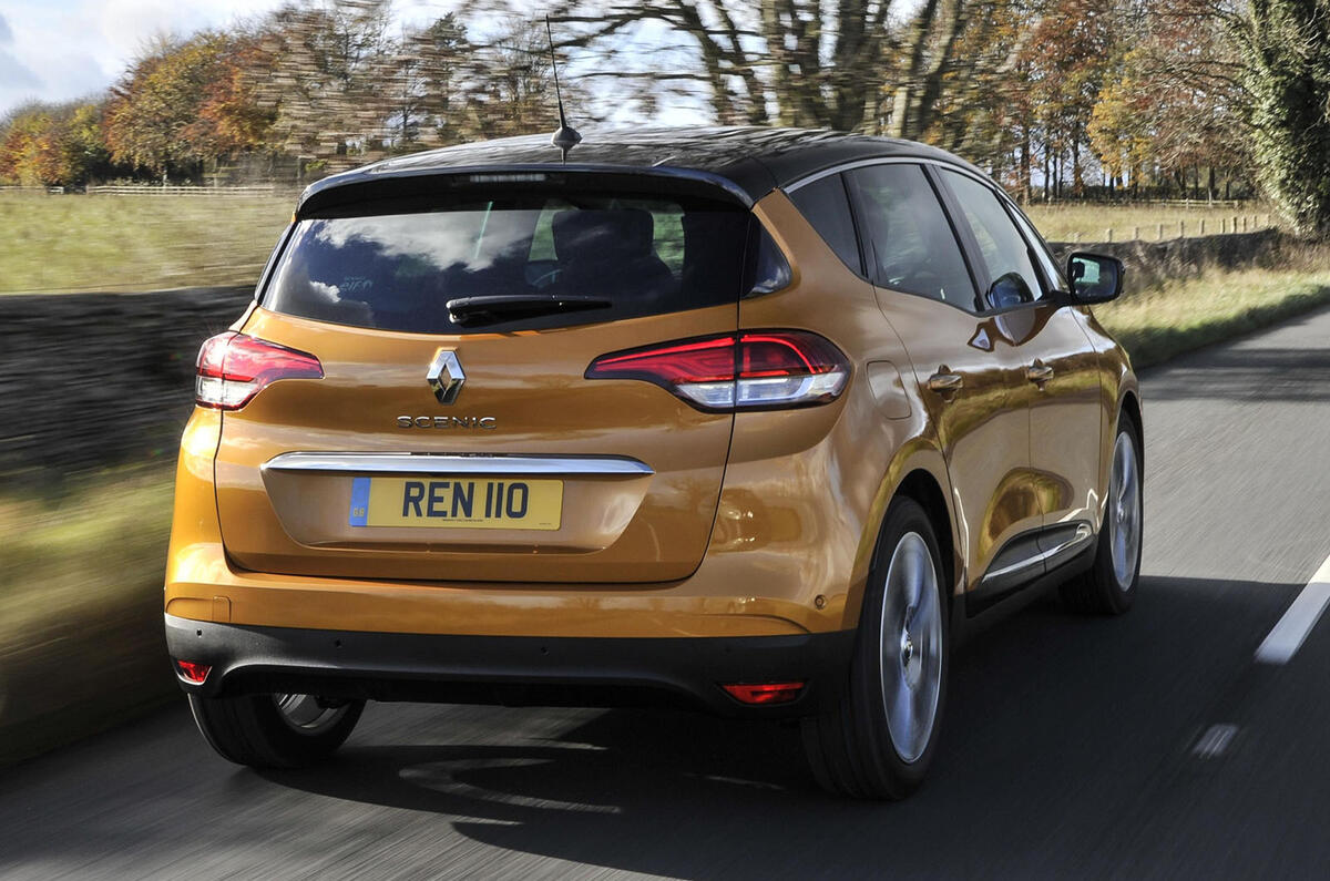 Renault Scenic rear Renault Scenic rear