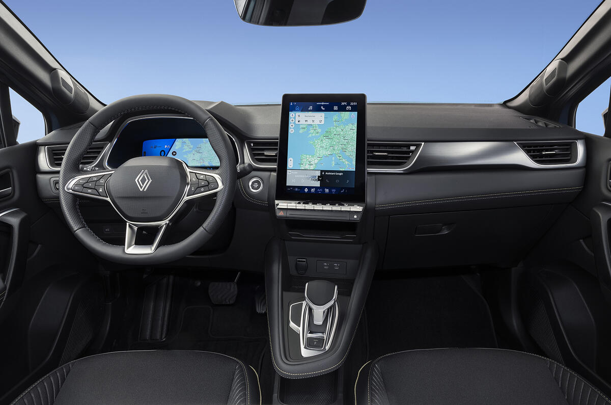Renault Symbioz interior Renault Symbioz interior
