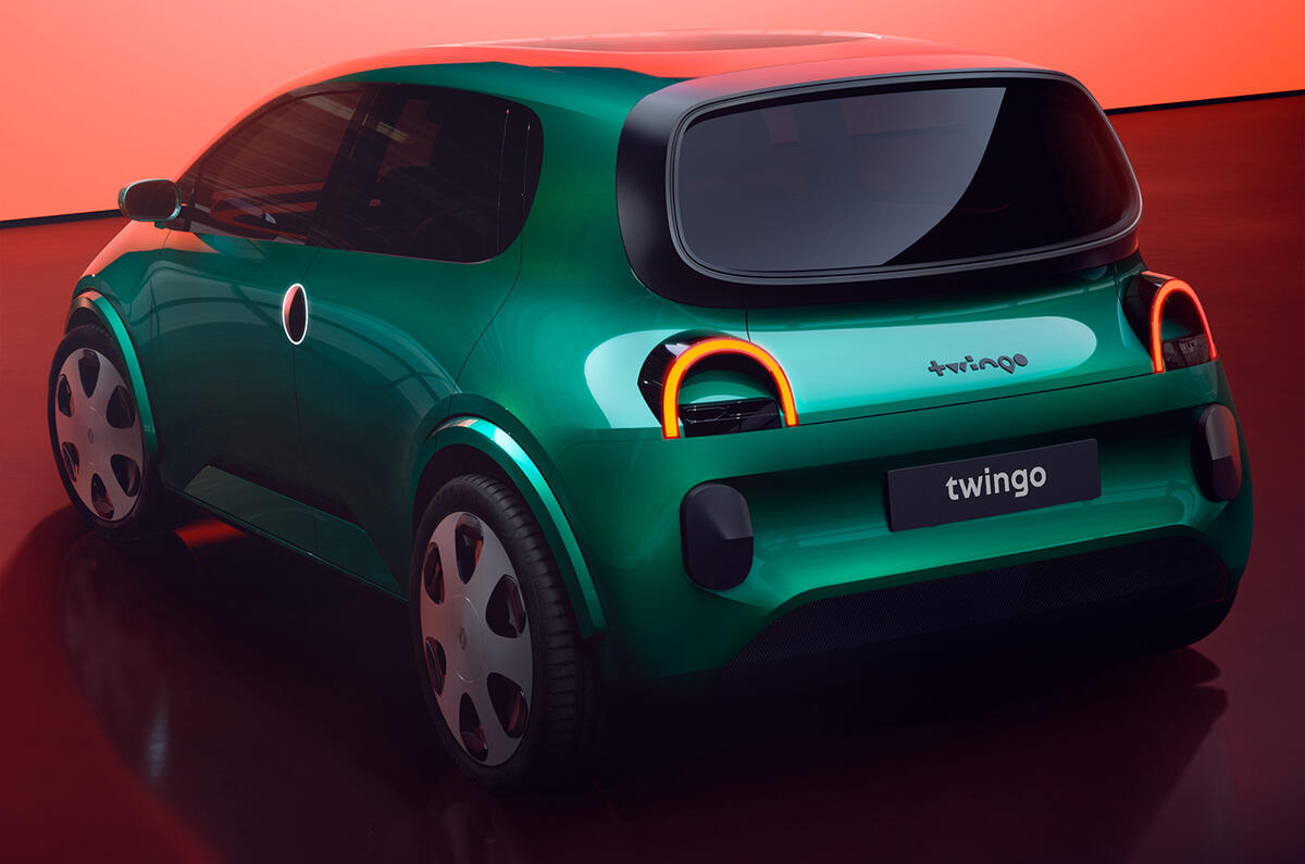 Renault Twingo concept rear  Renault Twingo concept rear