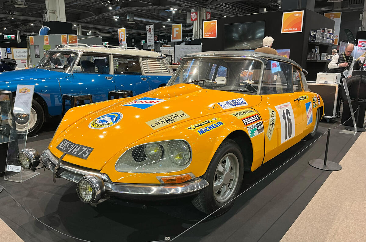 Retromobile 2025 Bjorn Waldegard DS Retromobile 2025 Bjorn Waldegard DS