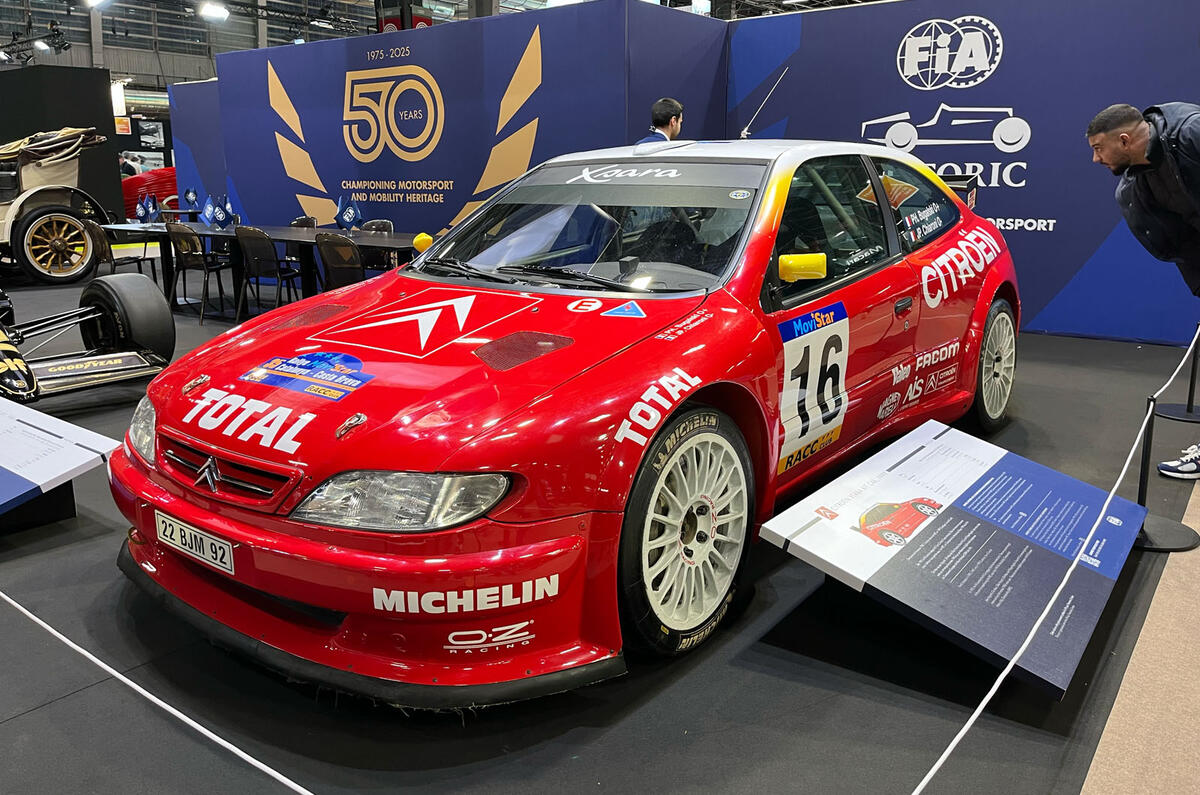 Retromobile 2025 Citroen Xsara kit car Retromobile 2025 Citroen Xsara kit car