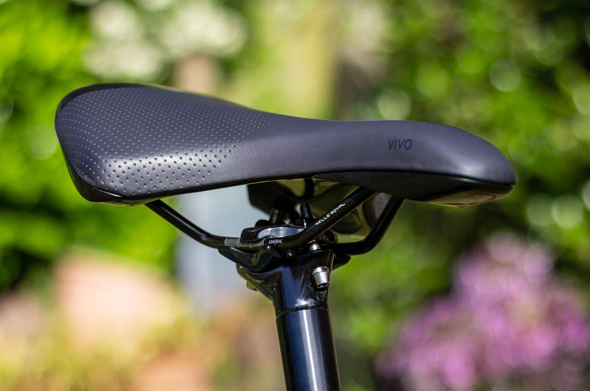 Ribble Hybrid AL e is a comfortable ride - and a child seat can also be fitted