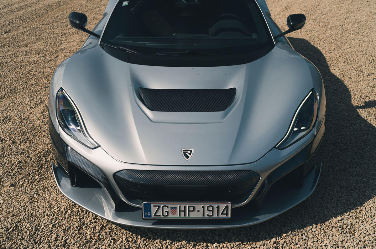 Rimac Nevera 2023 front static Rimac Nevera 2023 front static