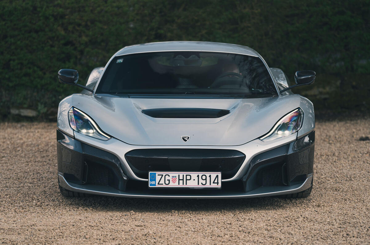 Rimac Nevera 2023 front Rimac Nevera 2023 front