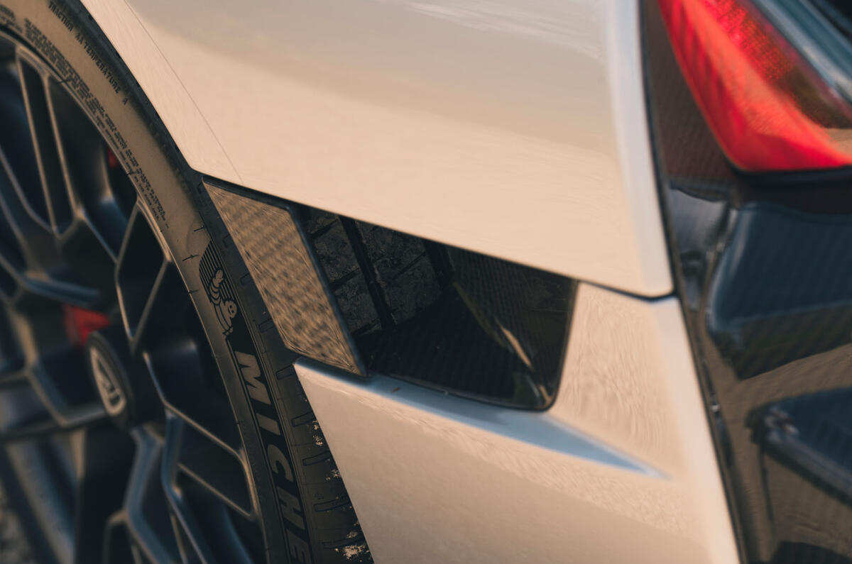 Rimac Nevera 2023 rear cutout detail Rimac Nevera 2023 rear cutout detail