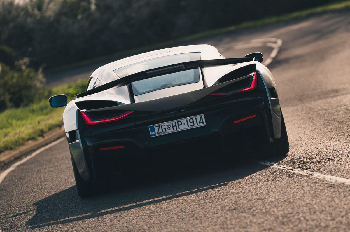 Rimac Nevera 2023 rear tracking 2 Rimac Nevera 2023 rear tracking 2