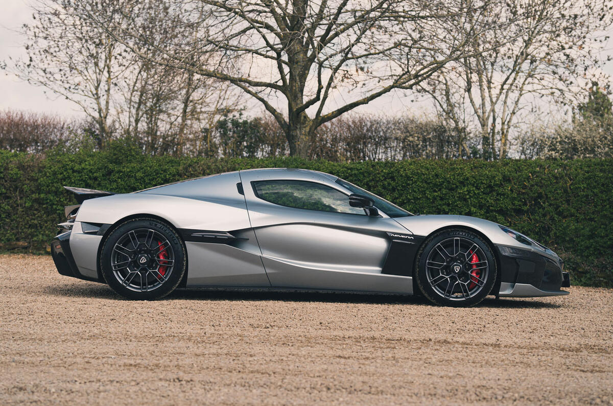 Rimac Nevera 2023 side static Rimac Nevera 2023 side static