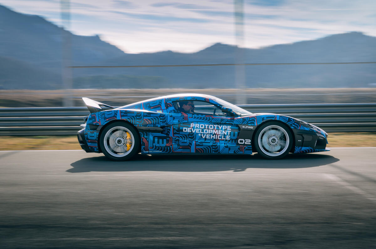 2020 Rimac C_Two prototype 2020 Rimac C_Two prototype