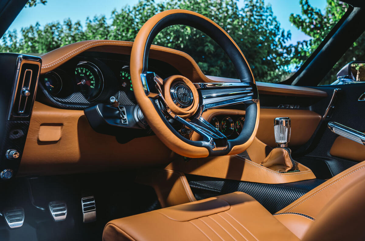 Ringbrothers Aston Martin DBS Octavia dashboard Ringbrothers Aston Martin DBS Octavia dashboard