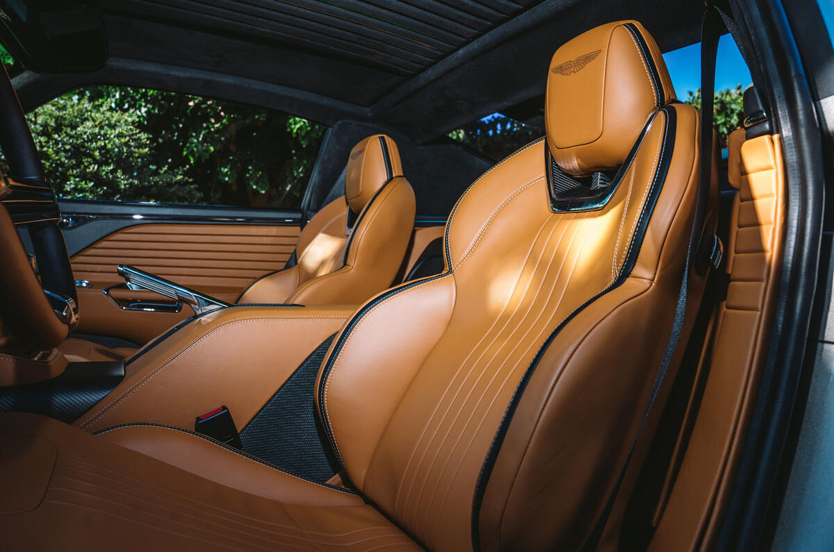 Ringbrothers Aston Martin DBS Octavia seats Ringbrothers Aston Martin DBS Octavia seats