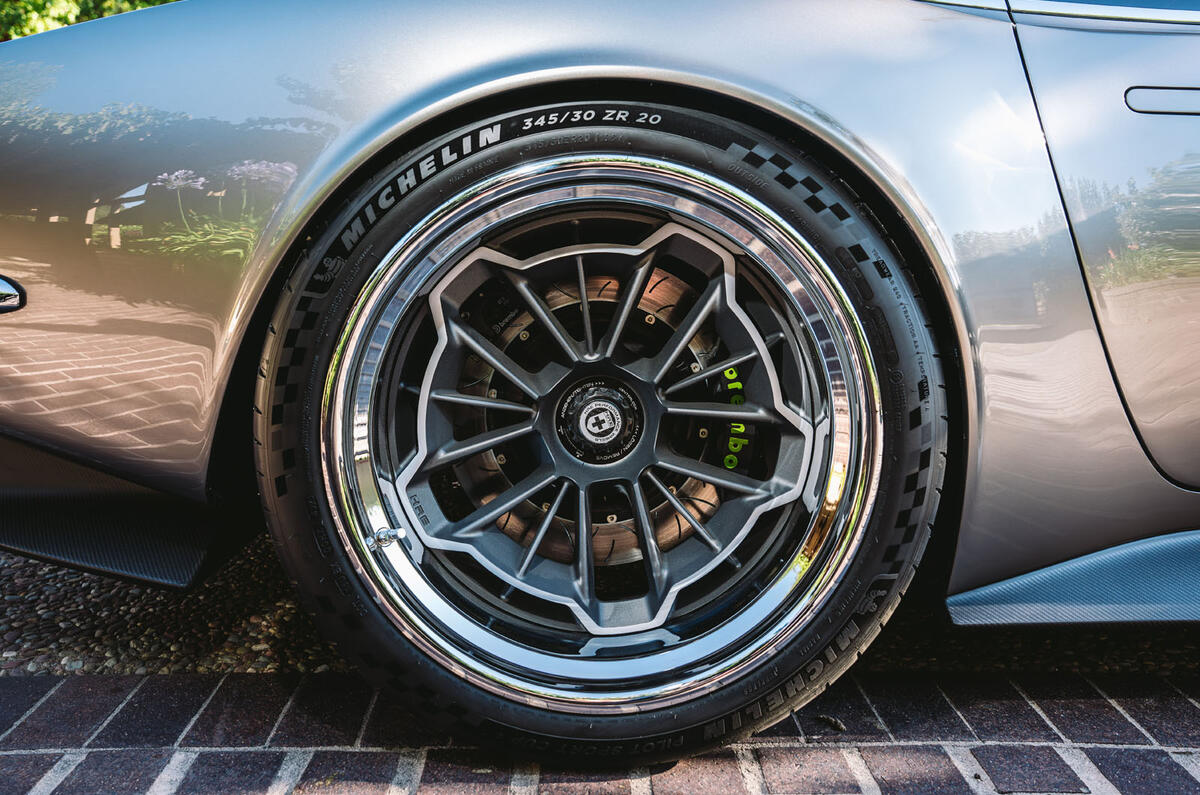 Ringbrothers Aston Martin DBS Octavia wheel detail Ringbrothers Aston Martin DBS Octavia wheel detail