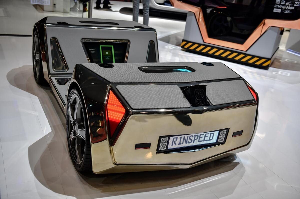 Rinspeed Microsnap self-driving EV