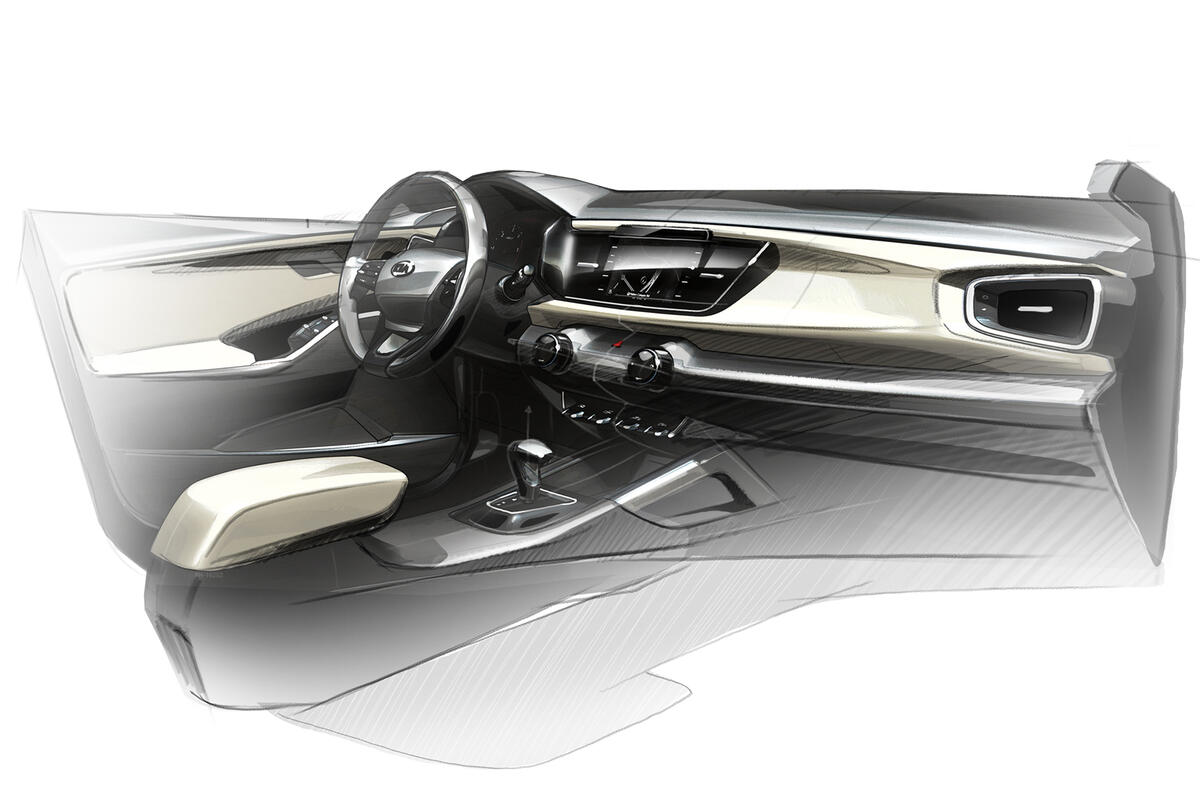 New Kia Rio revealed in rendering