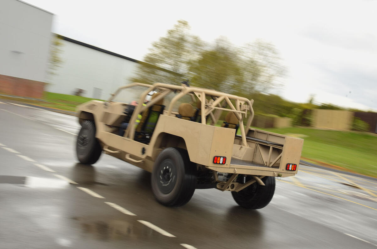 Rapid Intervention Vehicle unveiled as military jeep
