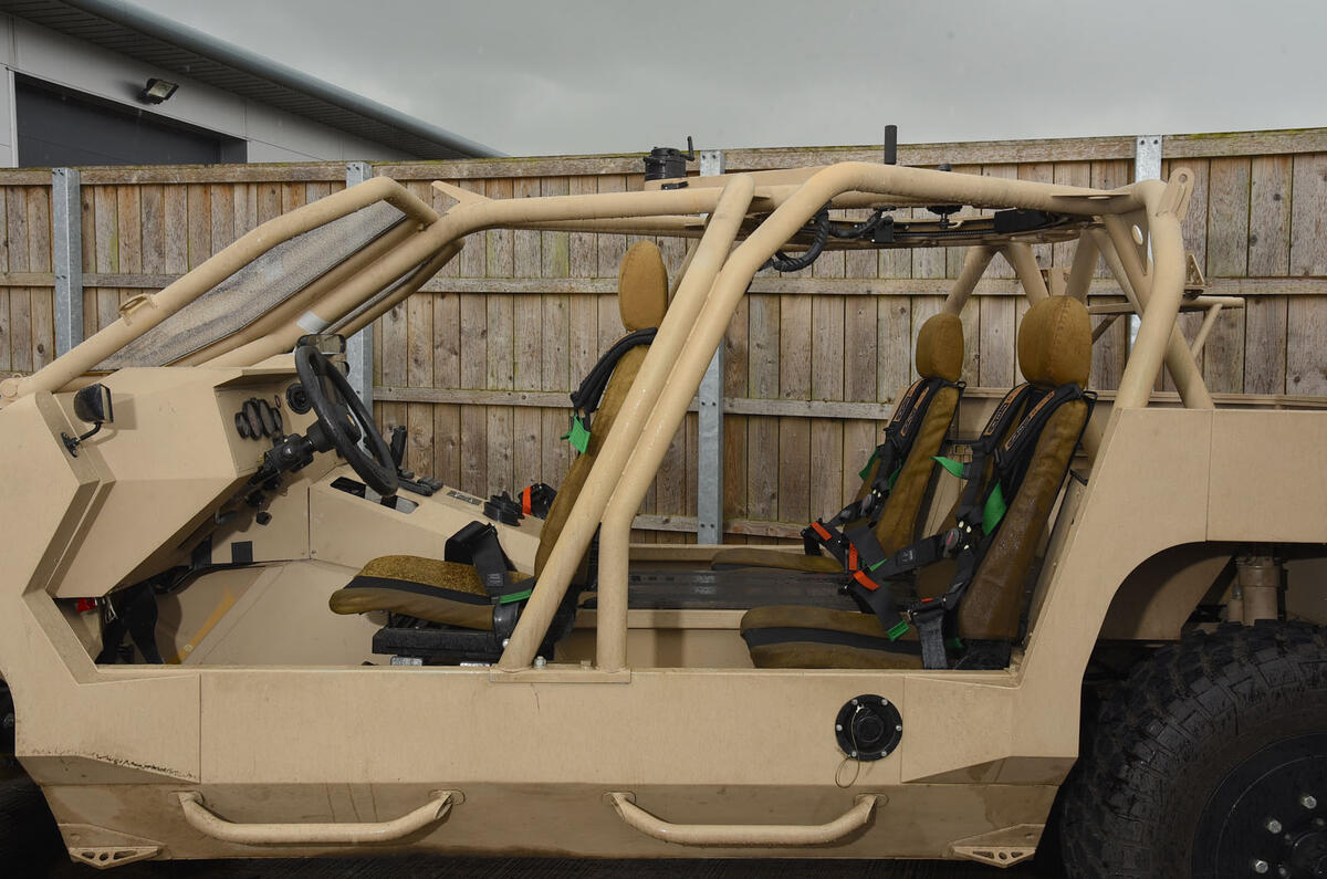 Rapid Intervention Vehicle unveiled as military jeep