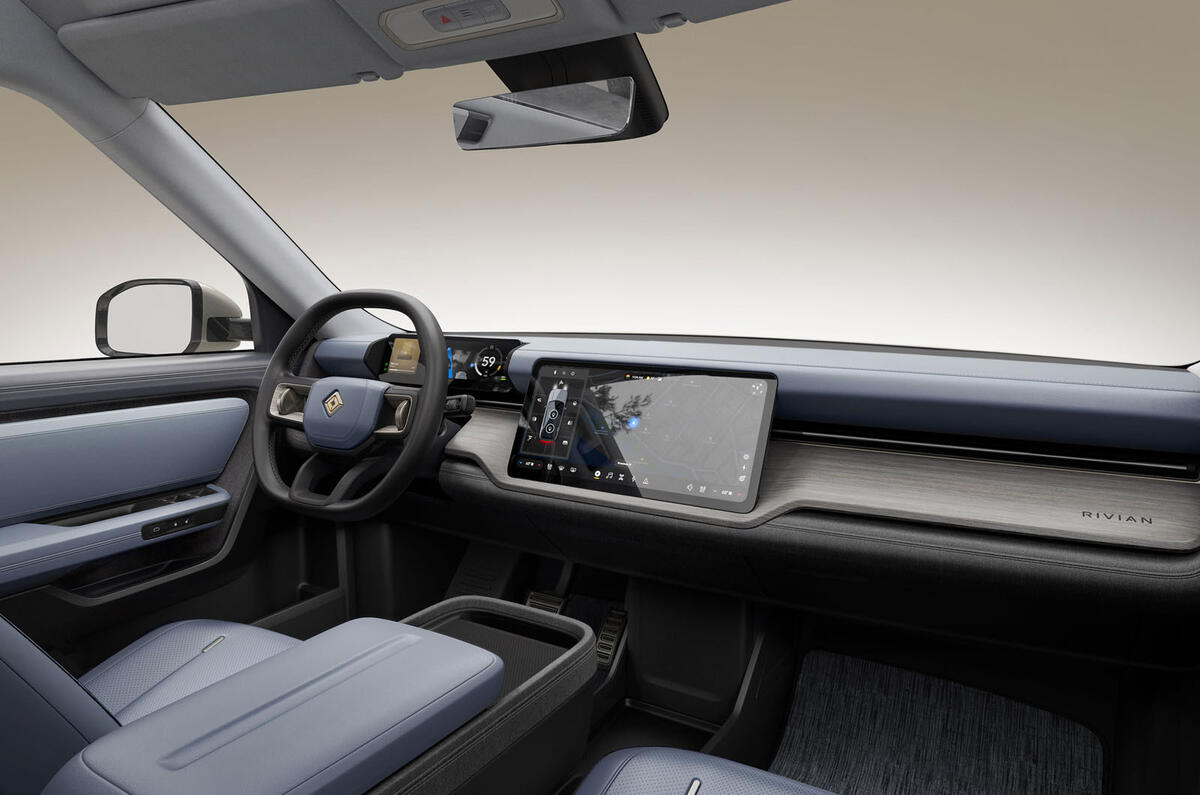 Rivian R2 dashboard Rivian R2 dashboard