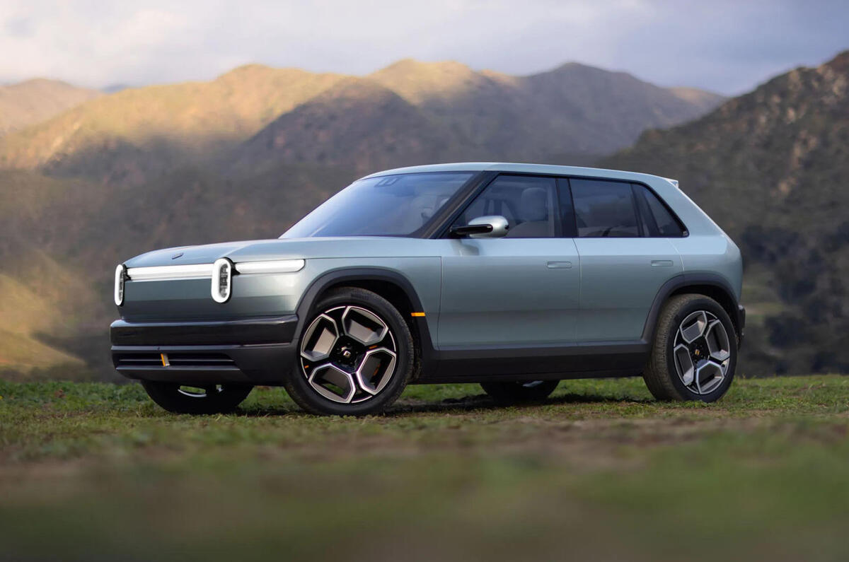 Rivian R3 front quarter Rivian R3 front quarter