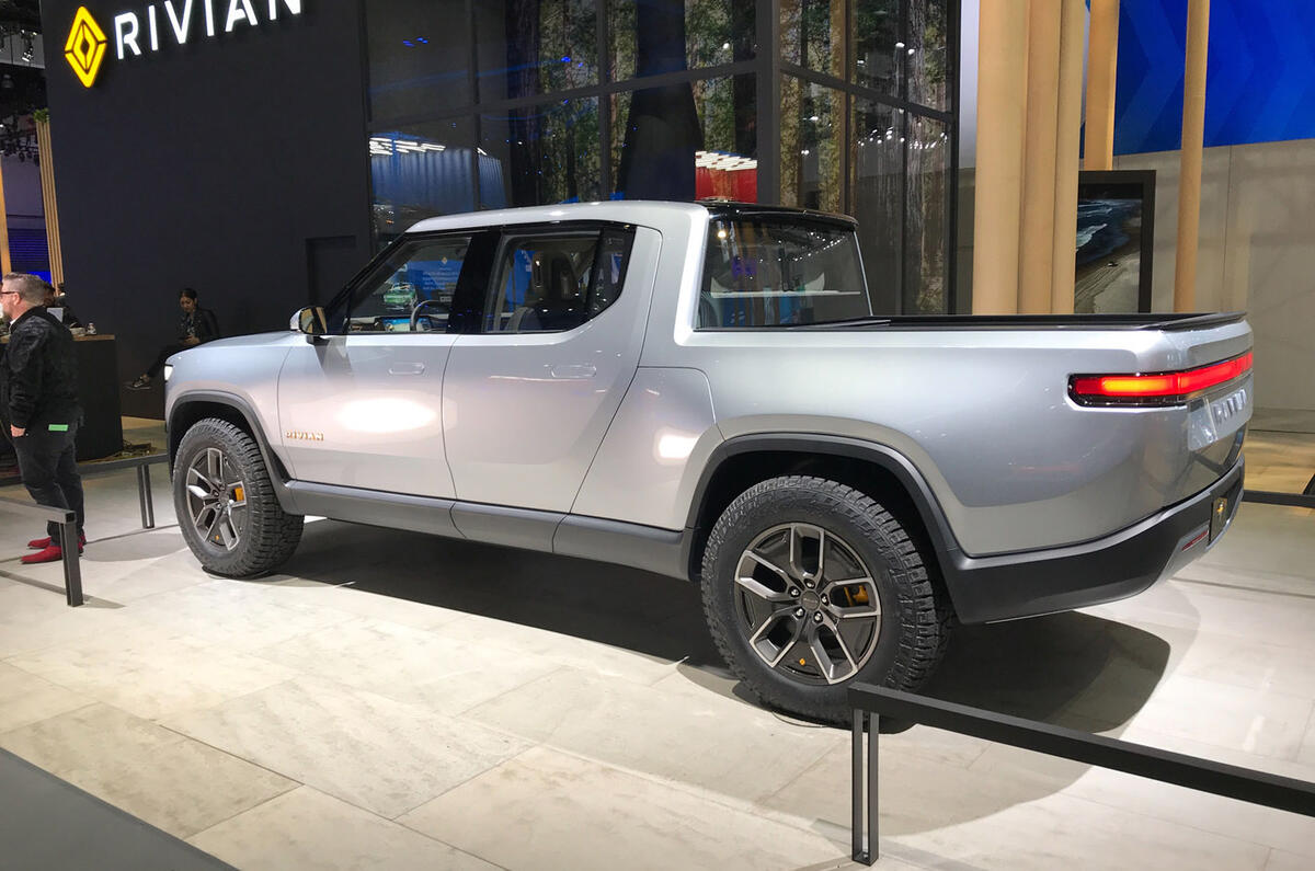 Rivian R1T LA motor show