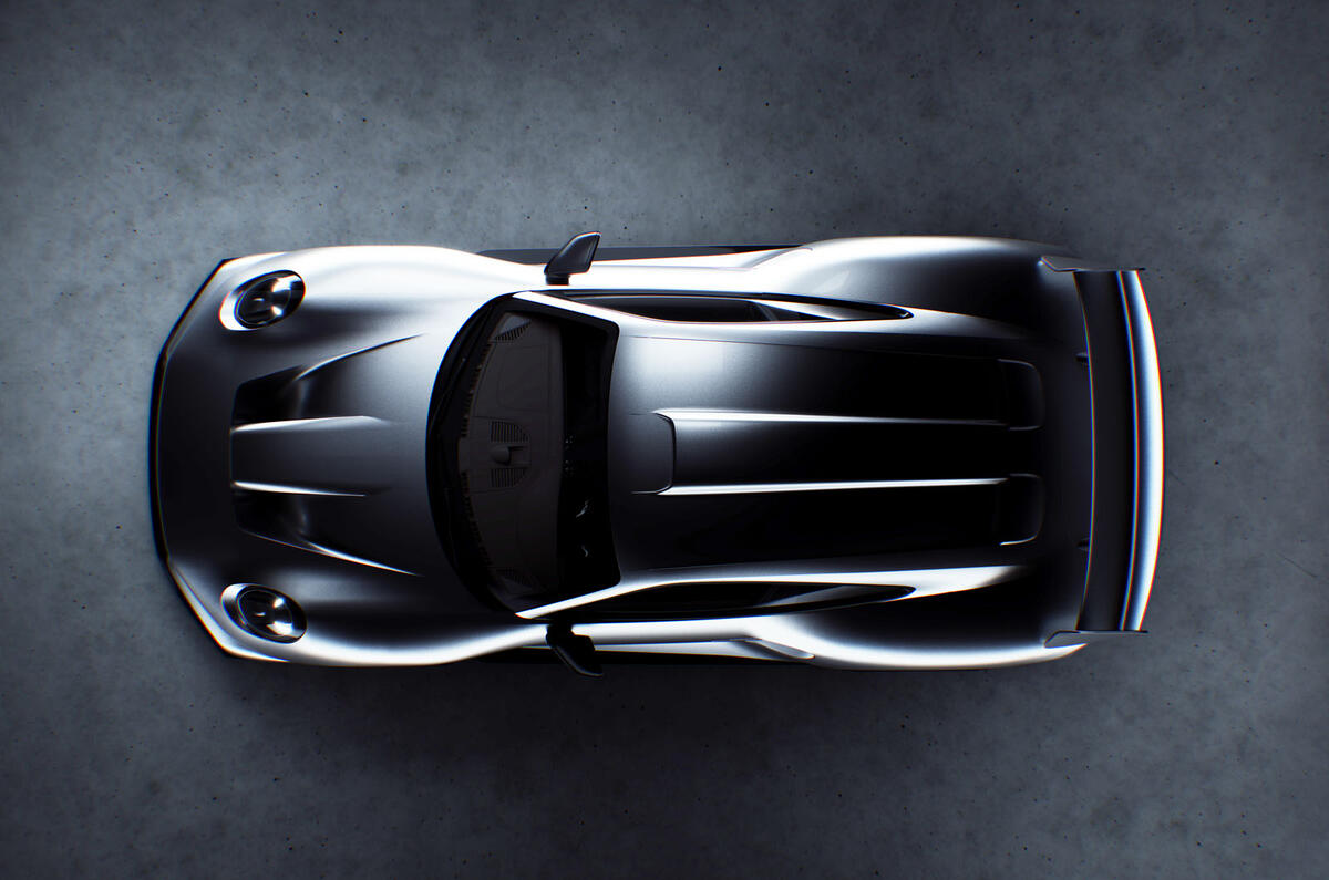 RML Porsche 911 P39 upgrade teaser top down