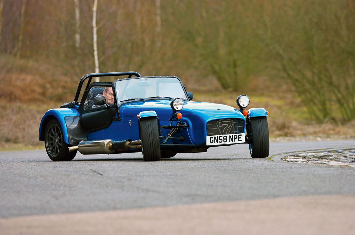 Caterham Roadsport drifting