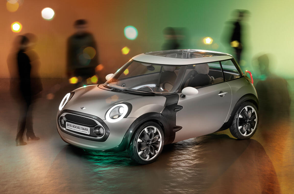 Mini Rocketman electric car concept 