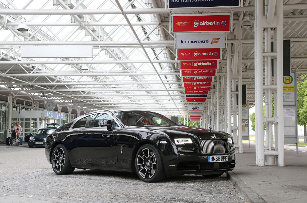 Rolls-Royce Wraith Black Badge road trip across Europe