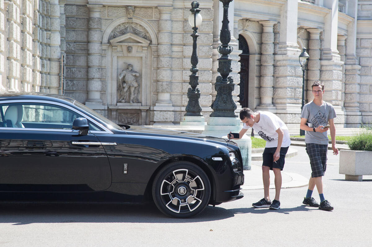 Rolls-Royce Wraith Black Badge road trip across Europe