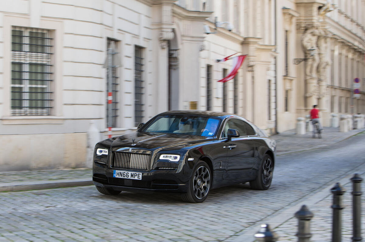 Rolls-Royce Wraith Black Badge road trip across Europe