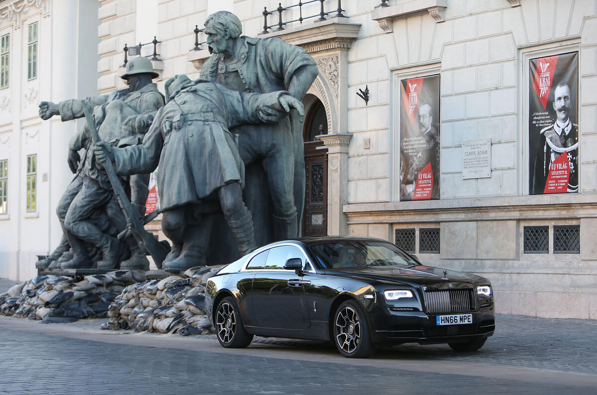 Rolls-Royce Wraith Black Badge road trip across Europe