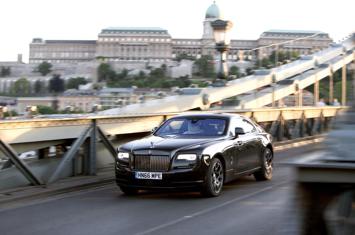 Rolls-Royce Wraith Black Badge road trip across Europe