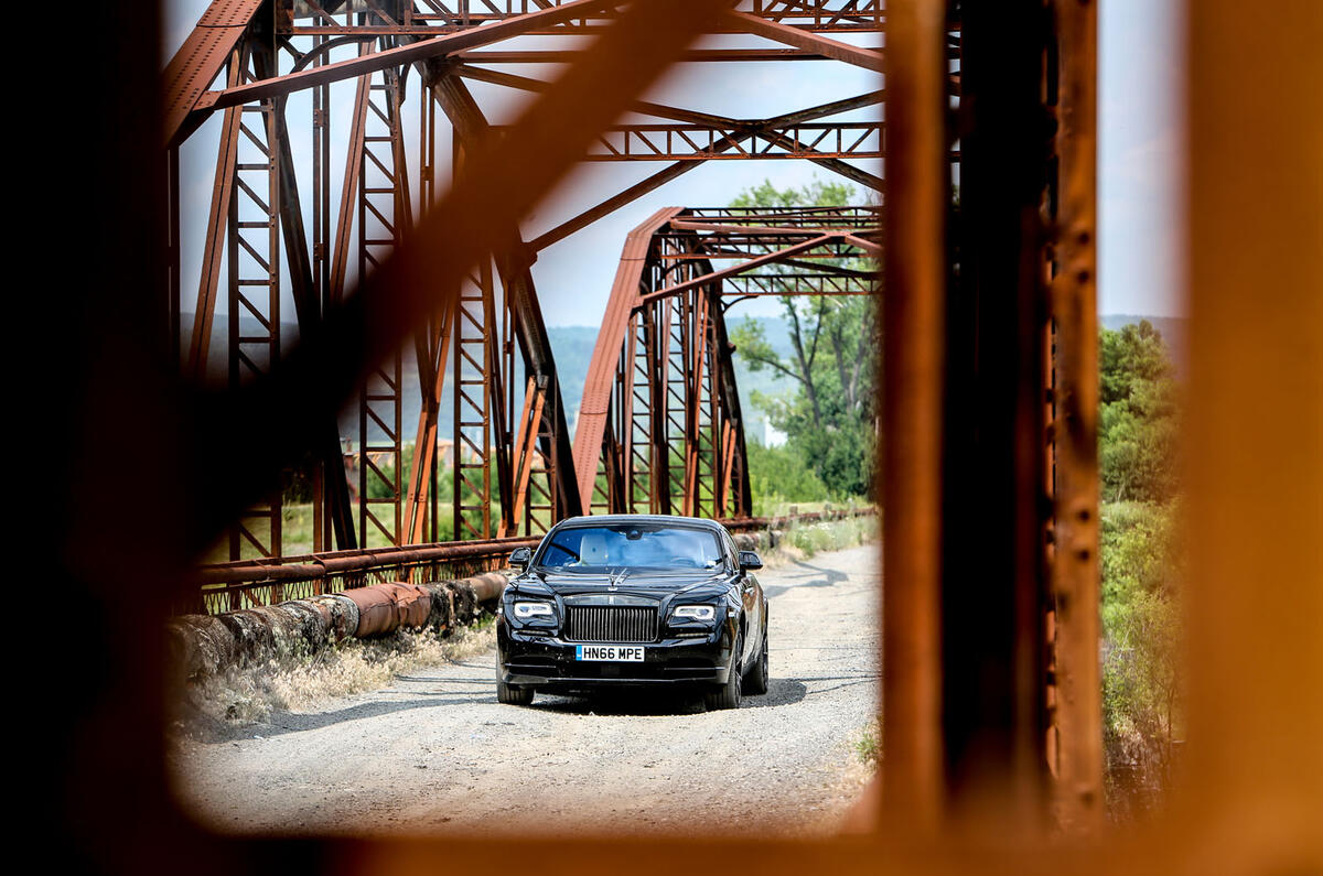Rolls-Royce Wraith Black Badge road trip across Europe