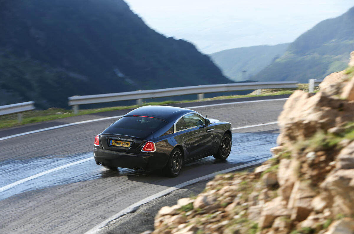 Rolls-Royce Wraith Black Badge road trip across Europe