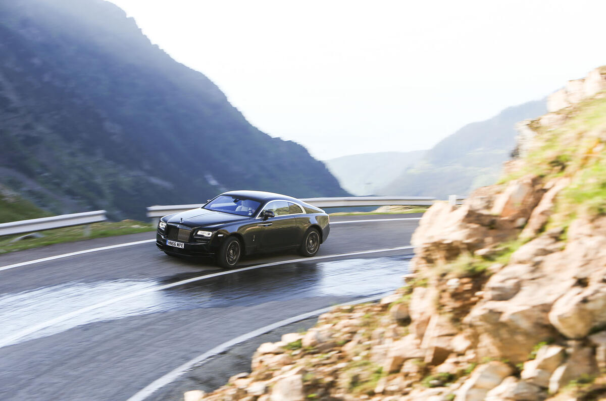 Rolls-Royce Wraith Black Badge road trip across Europe