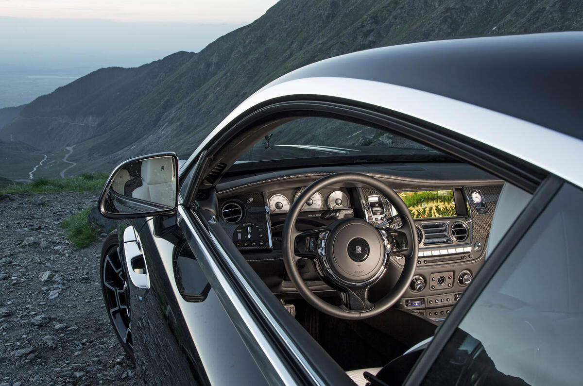 Rolls-Royce Wraith Black Badge road trip across Europe