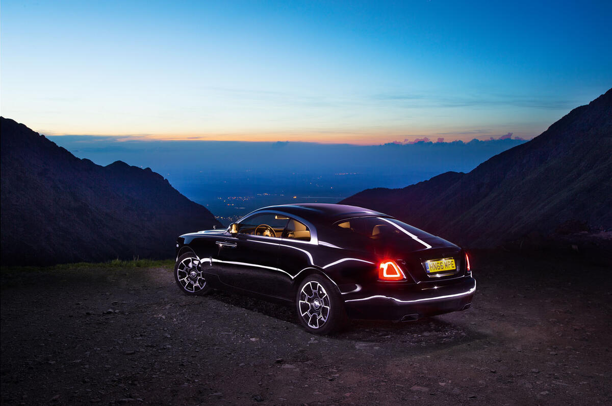 Rolls-Royce Wraith Black Badge road trip across Europe