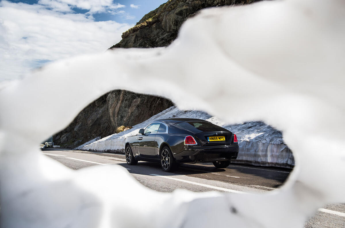 Rolls-Royce Wraith Black Badge road trip across Europe