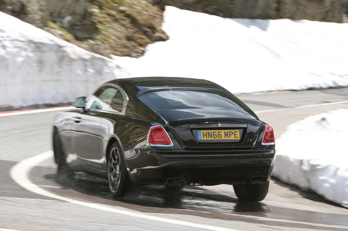 Rolls-Royce Wraith Black Badge road trip across Europe