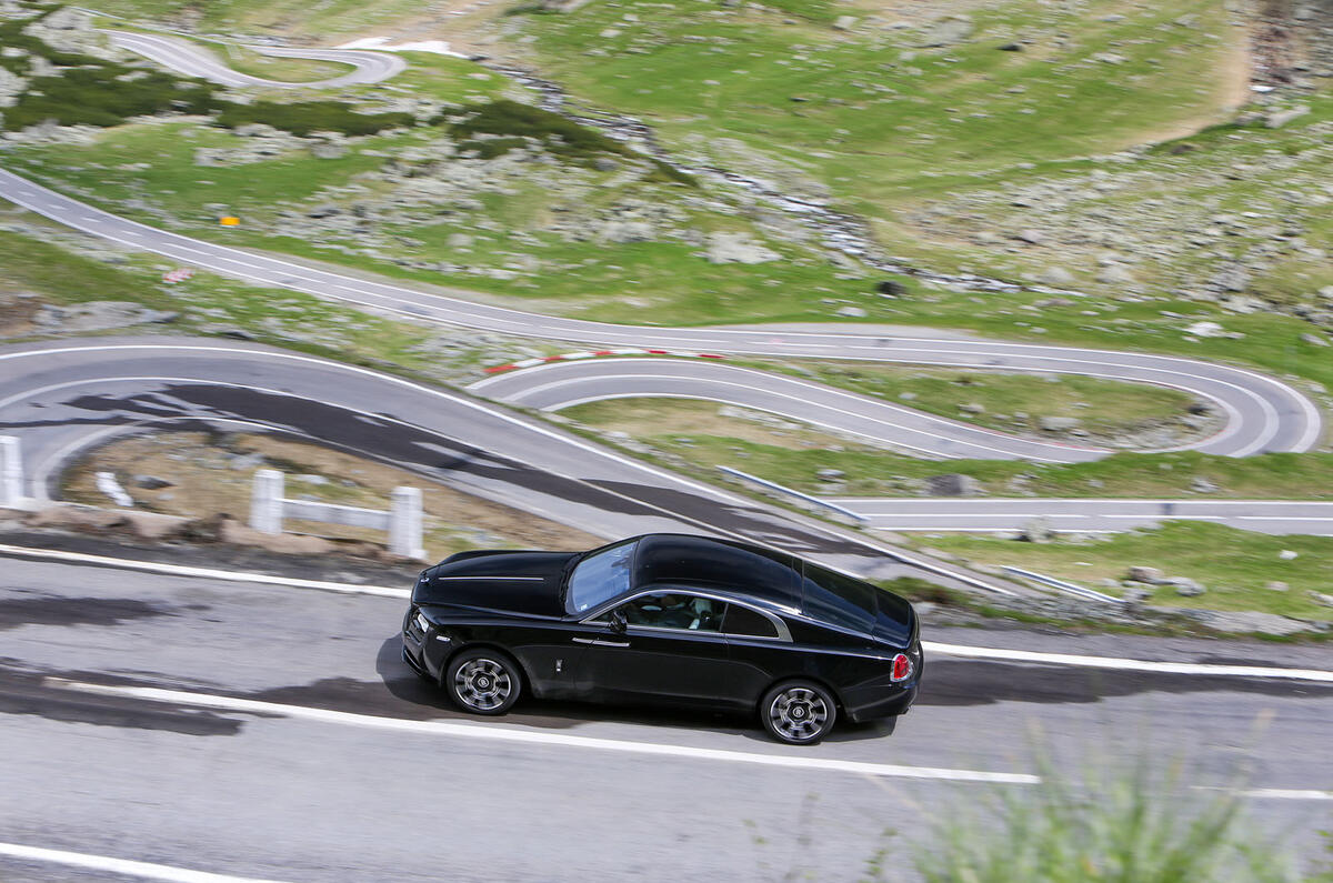 Rolls-Royce Wraith Black Badge road trip across Europe