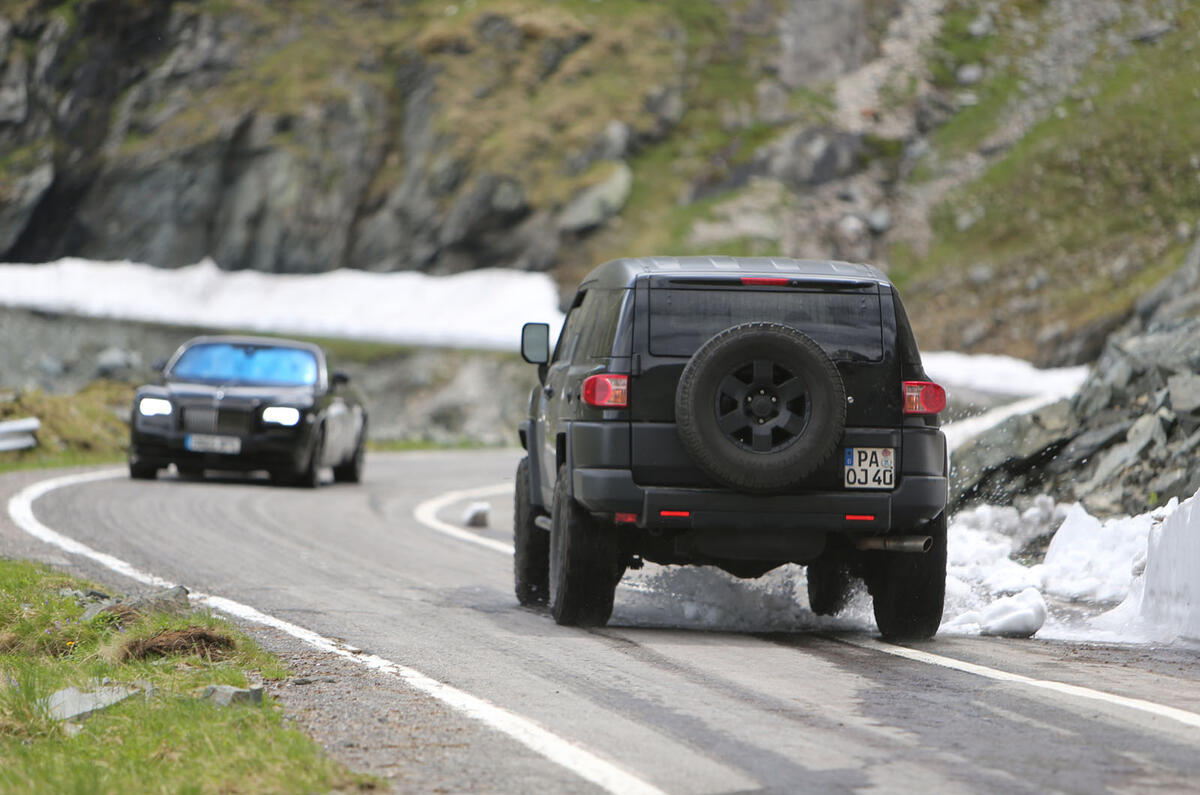 Rolls-Royce Wraith Black Badge road trip across Europe