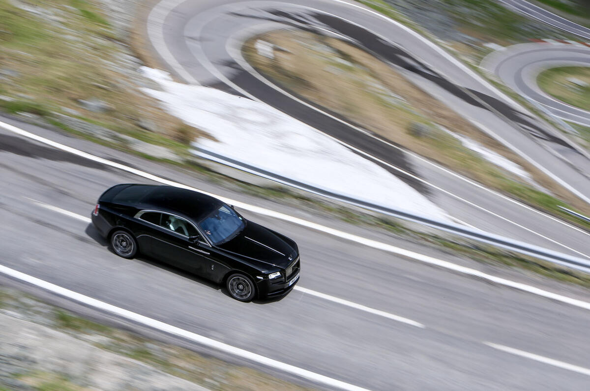 Rolls-Royce Wraith Black Badge road trip across Europe