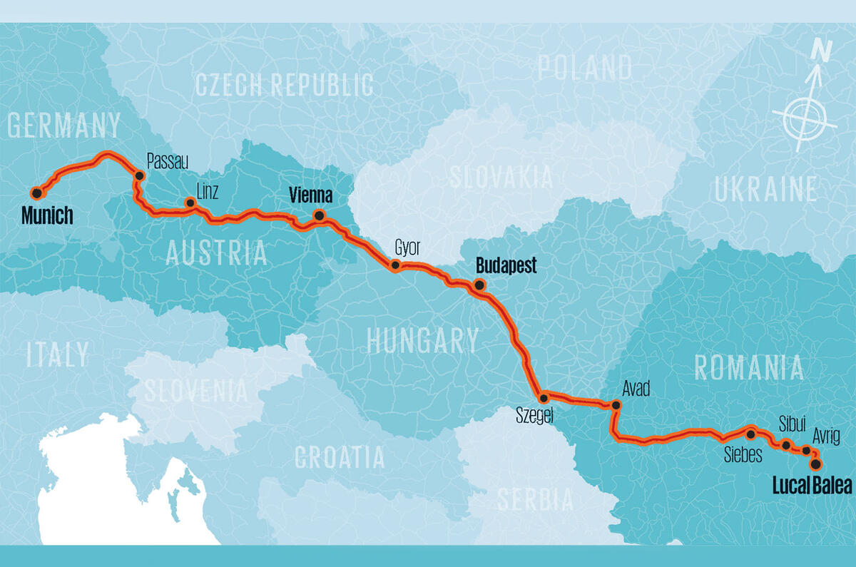 Rolls-Royce Wraith Black Badge road trip across Europe